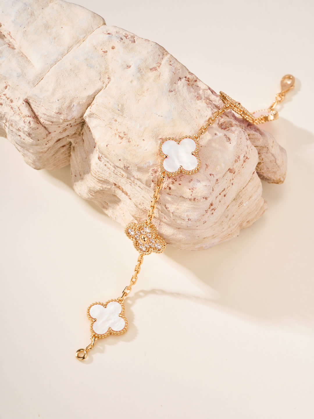 Van Cleef & Arpels Alhambra Pink Gold Bracelet